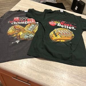 Chicago bulls vintage tshirts